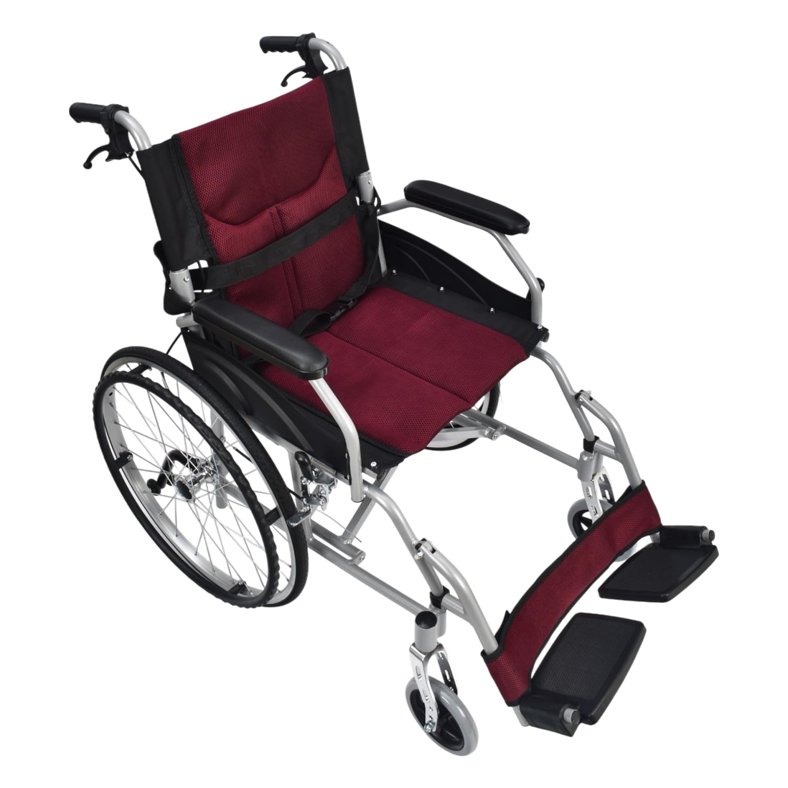 Amazon | kaitou 車椅子 軽量 コンパクト 自走介助 車いす 車イス 軽量